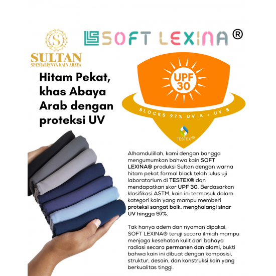 Soft Lexina ANTI UV Polos UPF 30